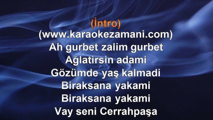 Volkan Konak - Cerrahpaşa - 2003 TÜRKÇE KARAOKE