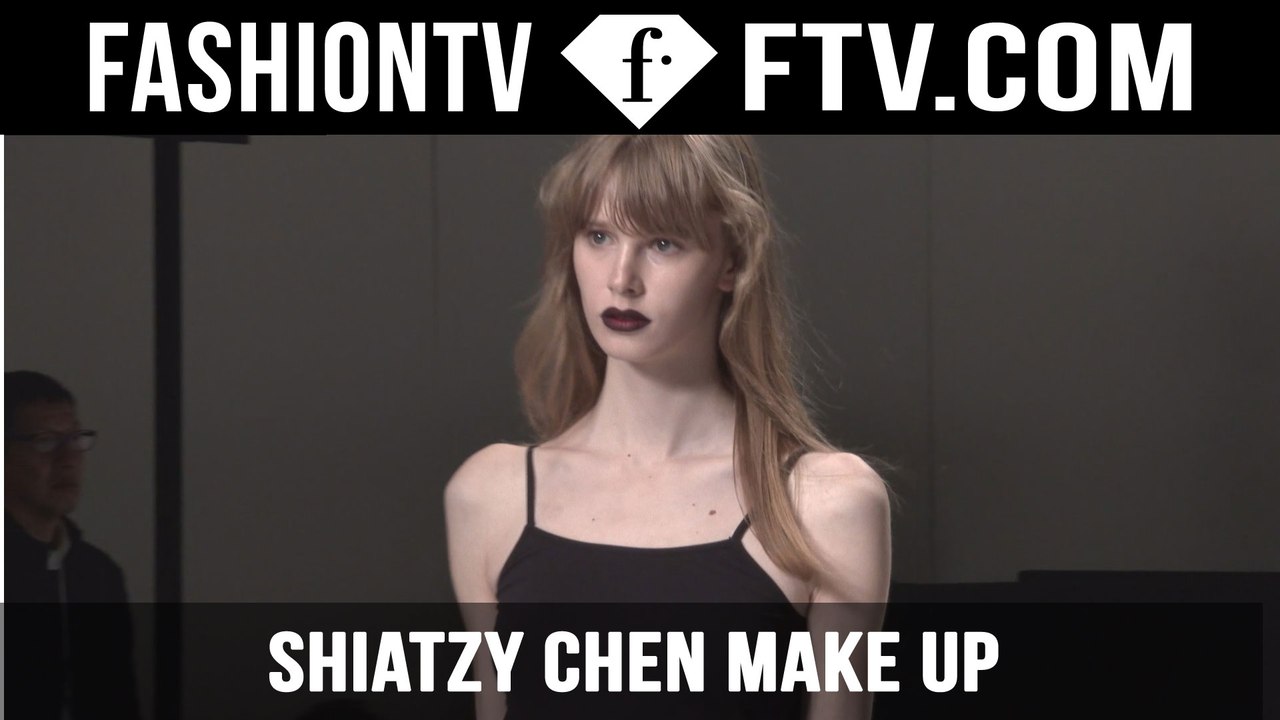 Makeup at Shiatzy Chen Spring 2016 Paris Fashion Week | PFW | FTV.com