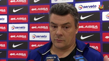 Xavi Pascual, previa Puerto Sagunto-FCB Lassa