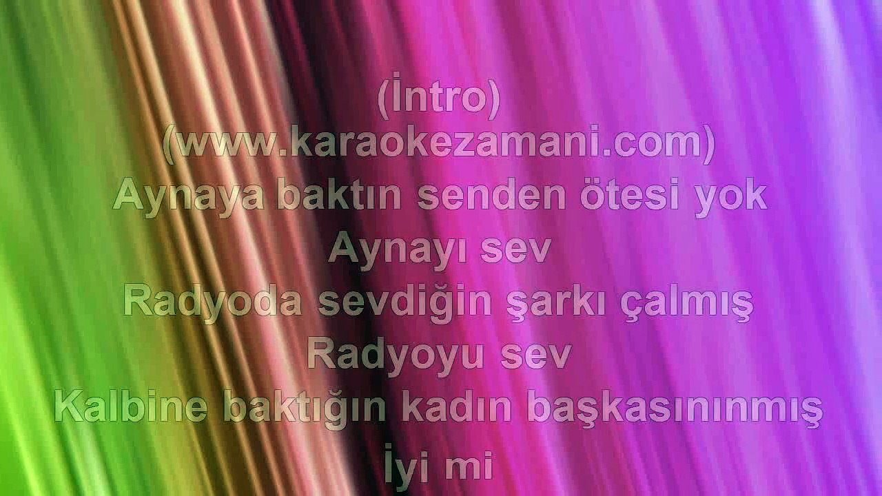 Yalın - Ah Be Kardeşim - 2009 TÜRKÇE KARAOKE