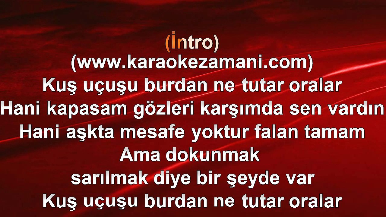 Yalın - Kasma - (2012) TÜRKÇE KARAOKE
