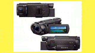 Best buy Sony Camcorders  Sony FDRAX33B FDRAX33B FDRAX33 4K Camcorder with 123