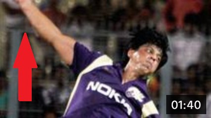 Shahrukh Khan Amazing Bowling in ipl for KKR