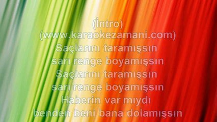 Yavuz Bingöl - Saçlarını Taramışsın - (2012) TÜRKÇE KARAOKE