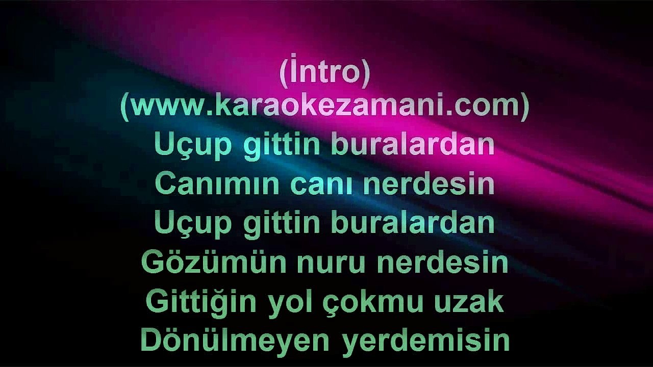 Yavuz Bingöl - Turnalara Tutunda Gel - 2005 TÜRKÇE KARAOKE