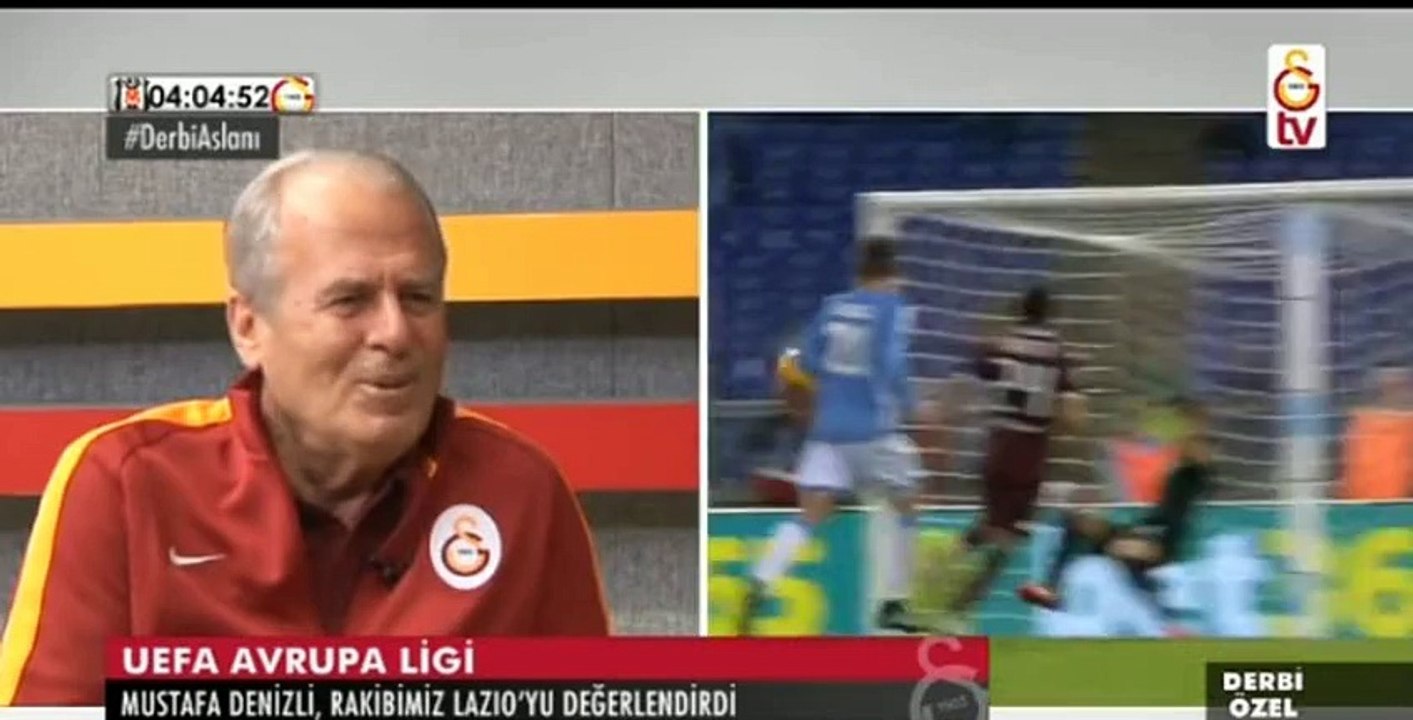 Mustafa Denizli'nin Lazio eşleşmesi ve Beşiktaş maçı hakkındaki açıklamaları (14 Aralık 2015 - GS TV)