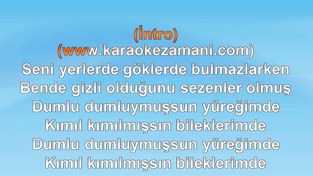 Yeni Türkü - Sezenler Olmuş - (2012) TÜRKÇE KARAOKE