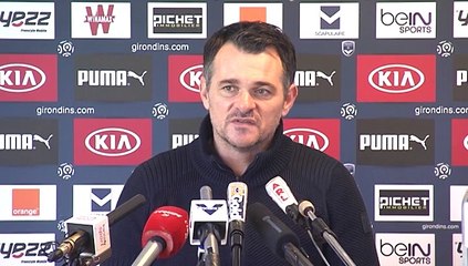 Conférence CdL - Sagnol avant Bordeaux-Monaco