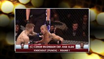 Conor McGregor knocks out Jose Aldo in 13 seconds - UFC 194