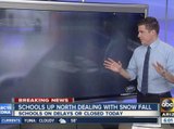 School delays or closures due to snow