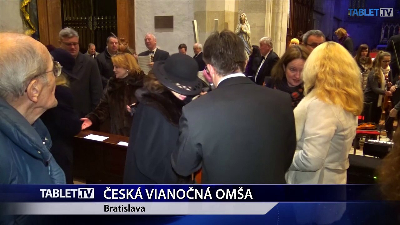 Česká vianočná omša znela Dómom svätého Martina 
