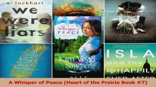Read  A Whisper of Peace Heart of the Prairie Book 7 Ebook Free