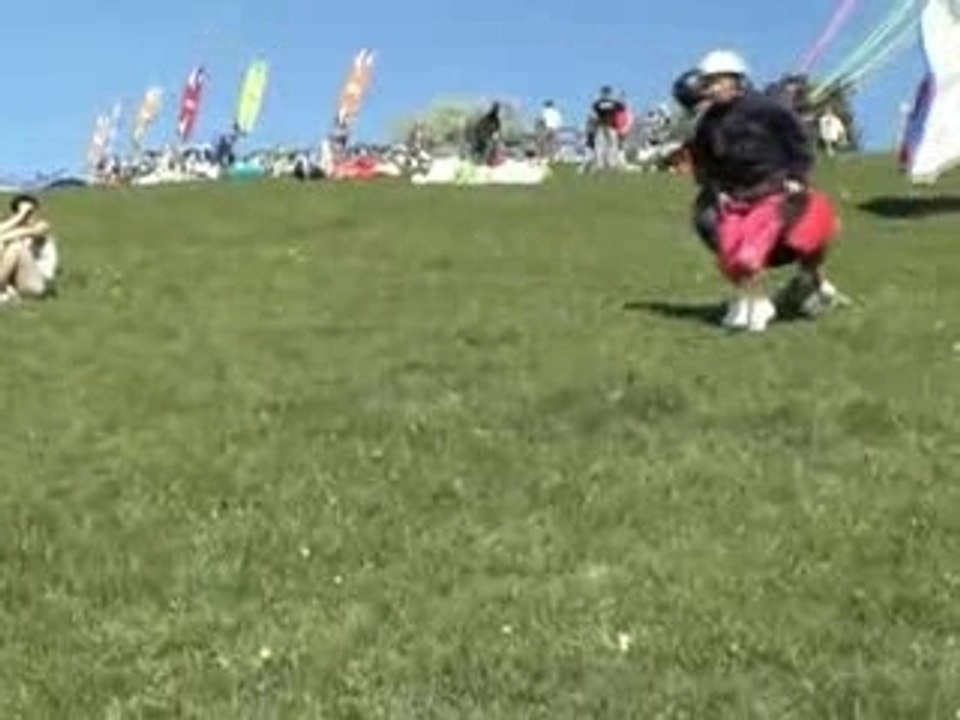 Bassime fait du Parapente au Mont Myon