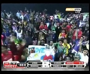 Sylhet VS Chittagong Shahid Afridis Batting Highlights From Match 18 BPL Season 3