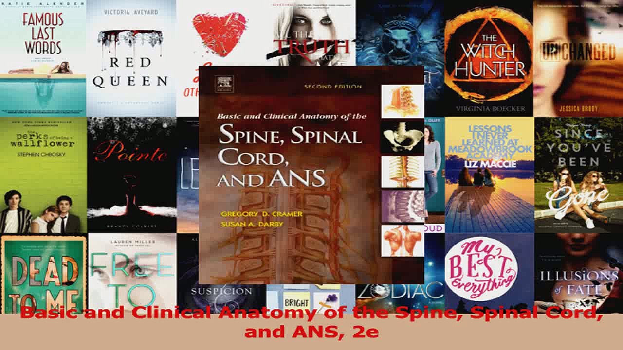Basic and Clinical Anatomy of the Spine Spinal Cord and ANS 2e Download
