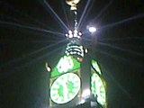 Laser light show at Makkah Tower