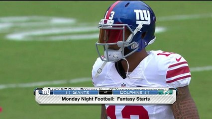 MNF: Fantasy Starts and Sits