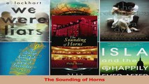 Read  The Sounding of Horns PDF Free