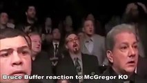 Conor McGregor vs. Jose Aldo Bruce Buffer reaction