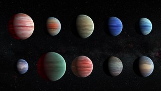 Clear to cloudy hot Jupiters