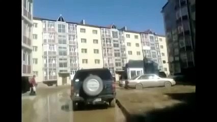 Рухнул новый дом! Ужас!
