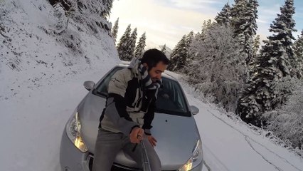 Let'sGoPro crew got stuck at mountain... (backstage)