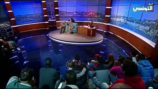 مهزلة على قناة الحوار التونسي تبادل للسب والشتائم بين راشد الخياري ومنذر قرفاش