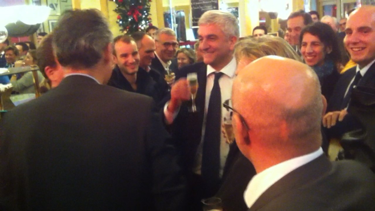 Hervé Morin fête la victoire de la Normandie conquérante