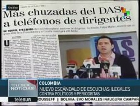Colombia: jefes de Policía Nacional, involucrados en escuchas ilegales