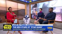 Daisy Ridley, John Boyega Discuss Star Wars : The Force Awakens
