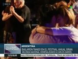 Celebran argentinos la Gran Milonga Nacional en honor a Gardel