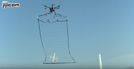Un drone policier, chasseur de drones illégaux à Tokyo !