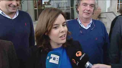 S.Santamaría, sobre el cara a cara: "Ganarán los españoles con un gobierno de Rajoy"