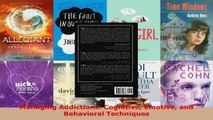 Read  Managing Addictions Cognitive Emotive and Behavioral Techniques EBooks Online