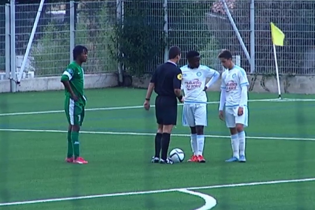U17 National - OM 5-1 Toulouse Fontaines : le but d'Eddy Sylvestre (45+1e)