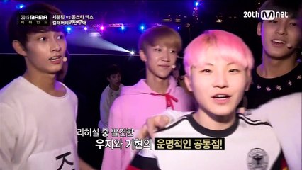 2015 MAMA [2015MAMA BEHIND] MONSTA X X SEVENTEEN 151210 EP.9