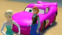 Disney Cars Pixar Frozen Princess Nursery Rhymes & Lightning McQueen Colors Children Songs