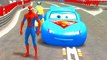 Superman Lightning McQueen & Super Heroes Spiderman Wolverine in Rhymes for Children & Kid