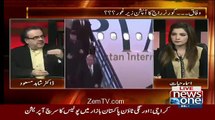 Dr  Shahid Masood making fun of Nawaz Sharif's Tours