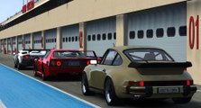 Assetto Corsa : Porsche 930 Turbo S3 vs Lamborghini Countach S3 vs Ferrari F40