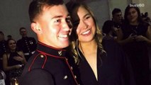 MMA fighter Ronda Rousey attends Marine Corp. Ball after loss to Holly Holm
