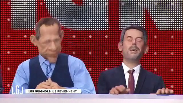 Regardez le premier sketch de la nouvelle formule des Guignols avec Jean-Jacques Bourdin