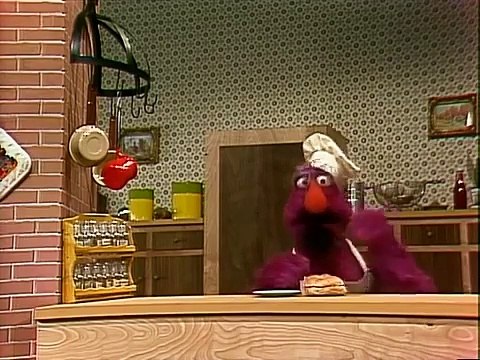 Classic Sesame Street Cooking With Telly
