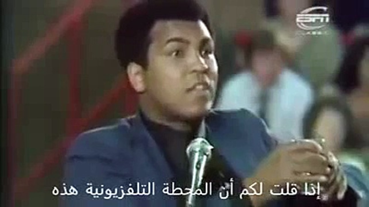 محمد علي كلاي  عندما ساله الطفل ماذا ستفعل بعد اعتزال الملاكمة ....... تخيل الاجابه ماذا كانت