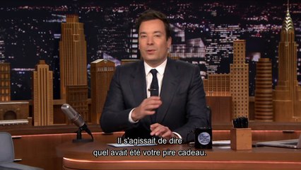 Jimmy Fallon / Hashtag : #MonPireCadeau  - The Tonight Show du 03/12/15 sur MCM!