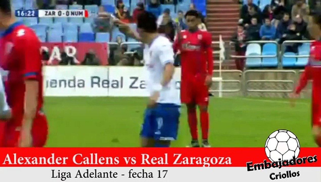 Highlights de Alexander Callens vs Real Zaragoza