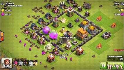 Clash Of Clans # richard dhie loot