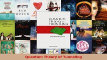 PDF Download  Quantum Theory of Tunneling PDF Full Ebook