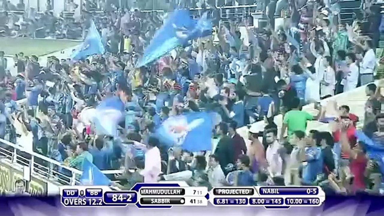 Barisal Bulls vs Dhaka Dynamites  Eliminator  HD Highlights  BPL 2015  Match 32