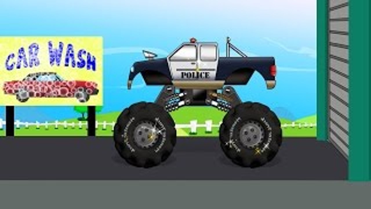 Monster Truck Car Wash Dailymotion Video
